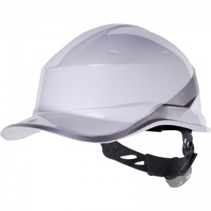 Delta Plus Diamond V Unvented Electrical-Insulated Safety Helmet Hard Hat (White)